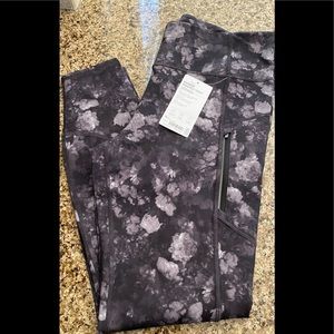 NWT Athleta XLT Printed Ranier Tight